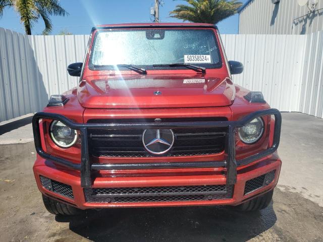 rojo Mercedes Benz G Class G550 2019